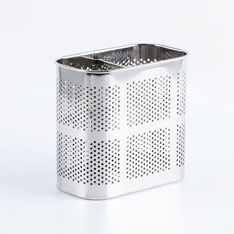 Stainless Steel Utensil Holder, Kitchen Wall Hanging Steel Cutlery Holder Organizer Rack