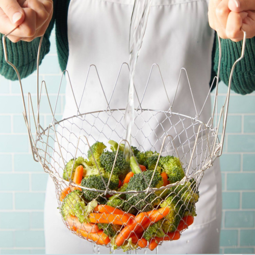 Iron Steel Frying Chef Basket - Image 2
