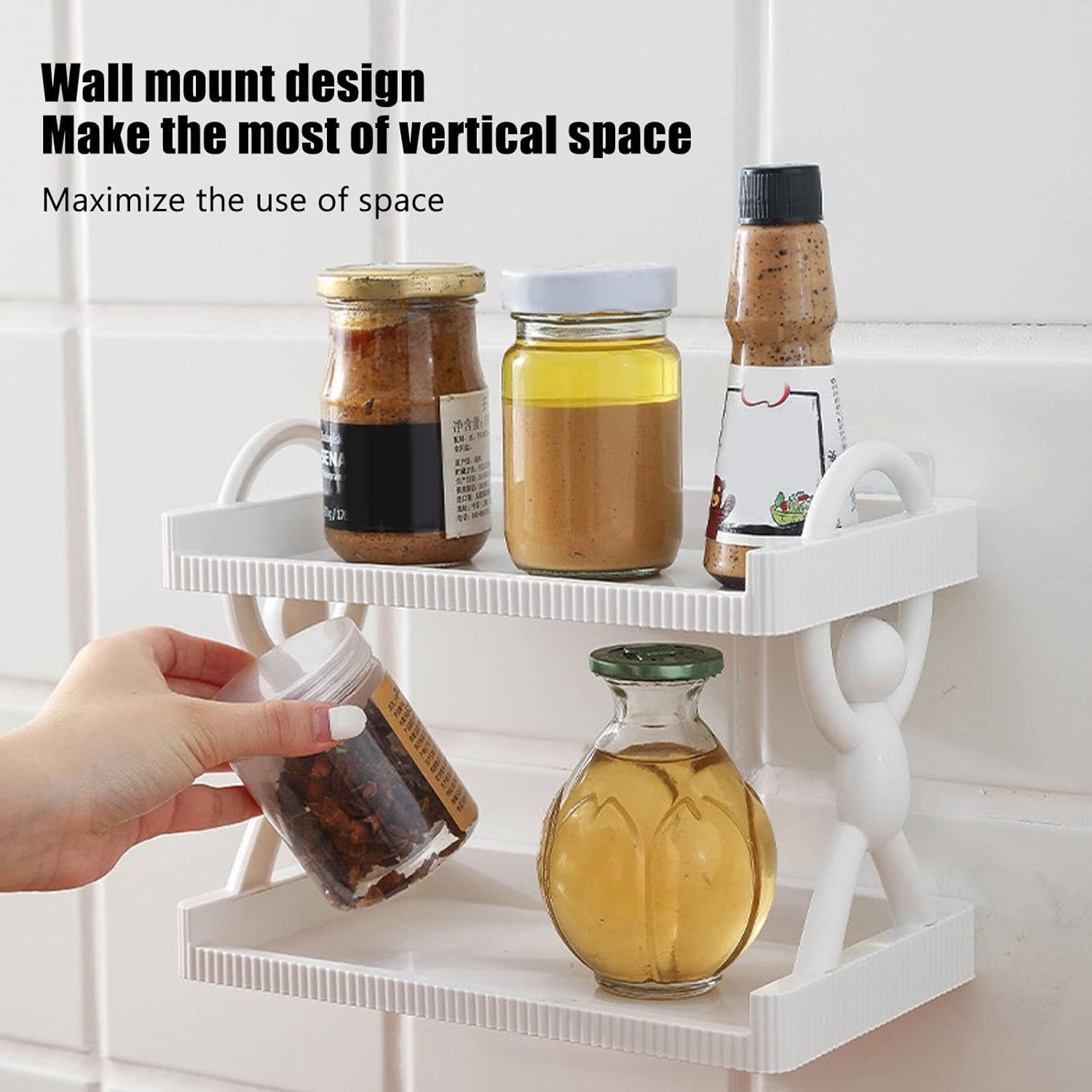 2 Layer Men Storage Shelf - Image 2