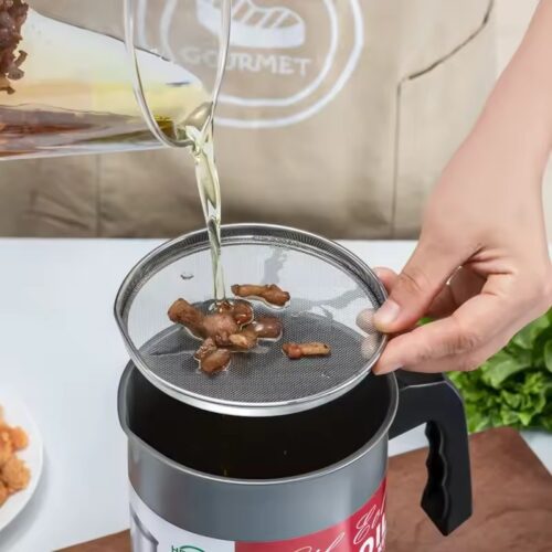 Stainless Steel oil Filter Pot (1.4L) - Image 2