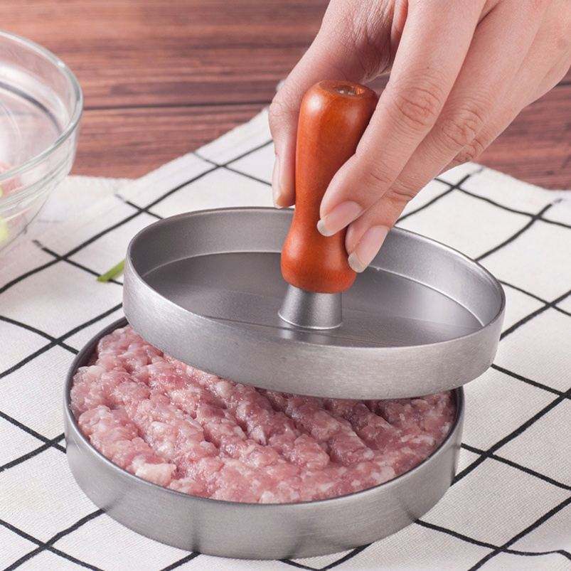 Non-Stick Aluminum Burger Patty Maker - Image 2