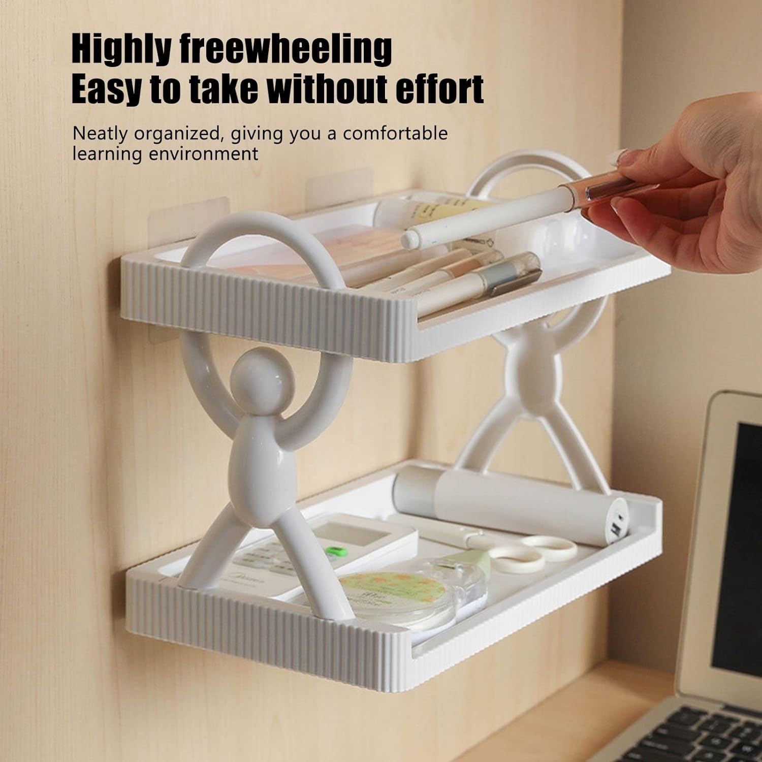 2 Layer Men Storage Shelf - Image 4