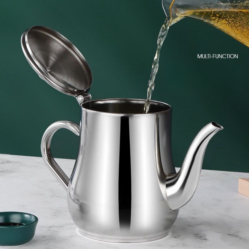 Stainless Steel Kettle Oil Filter Pot - Image 4