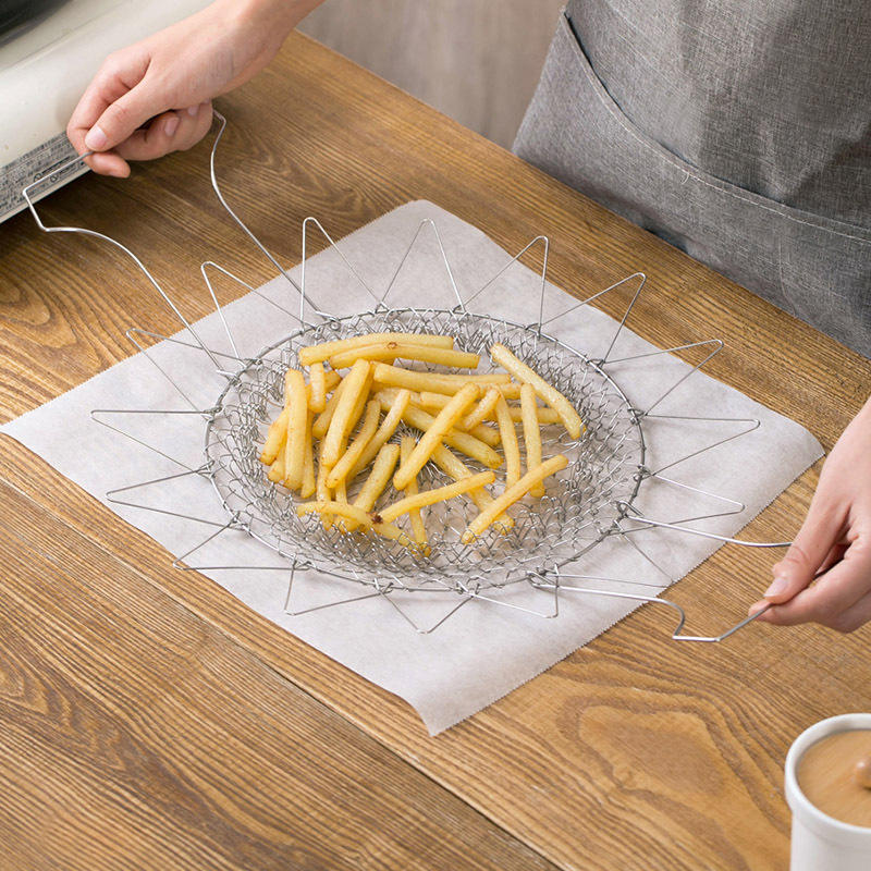 Iron Steel Frying Chef Basket - Image 5