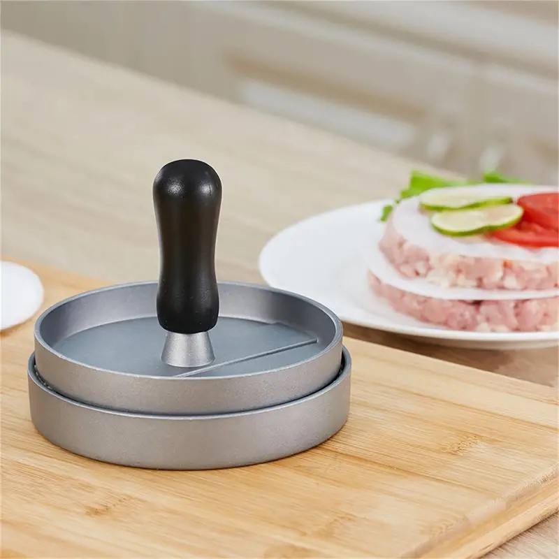 Non-Stick Aluminum Burger Patty Maker - Image 4
