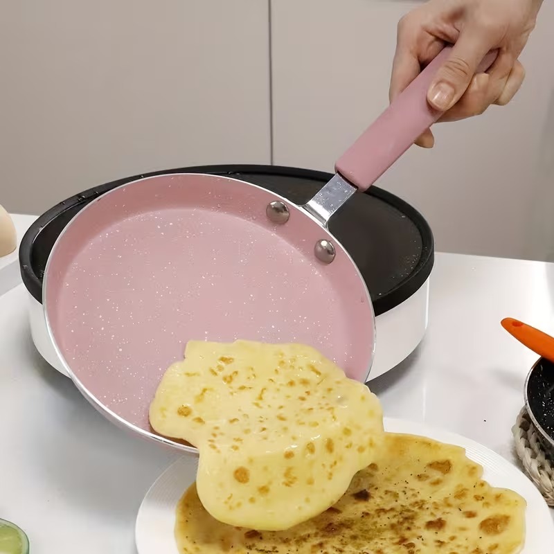 HIGH QUALITY DURABLE ALUMINUM NONSTICK FRYING PAN – THE ESSENTIAL COOKWARE - Image 4