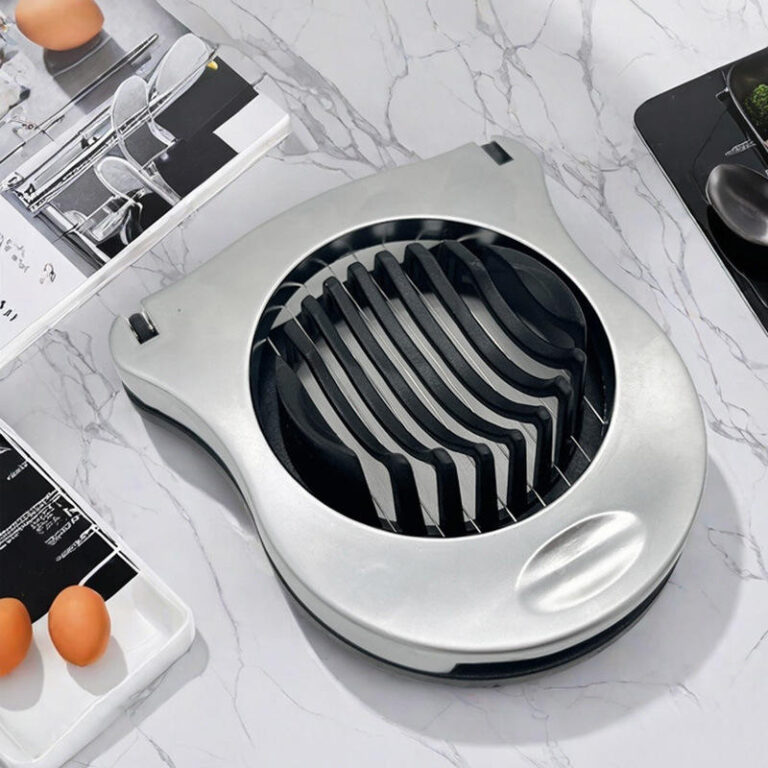 Stainless Steel Boiled Egg Cutter Slicer