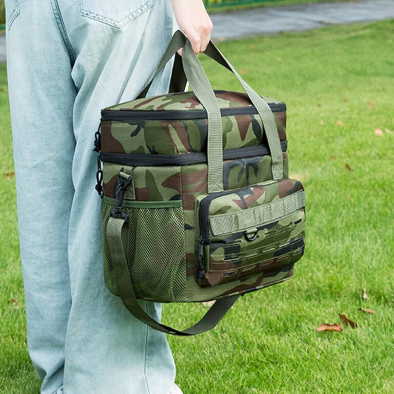 2 Layer Tactical Outdoor Picnic Lunch Bag - Image 2