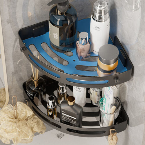 Aluminium Shower Caddy Corner Shelf - Image 3