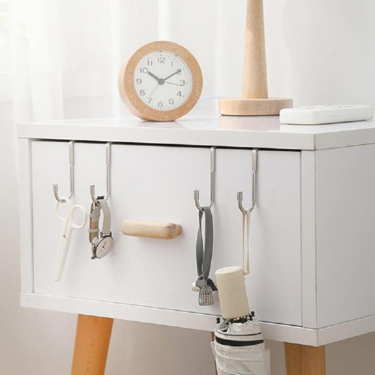Stainless Steel S-Shaped Over-Door Hooks – No Drilling Hangers - Image 2