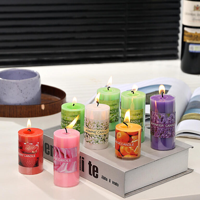 1Pc Premium Scented Pillar Candle Gift Set - Image 2