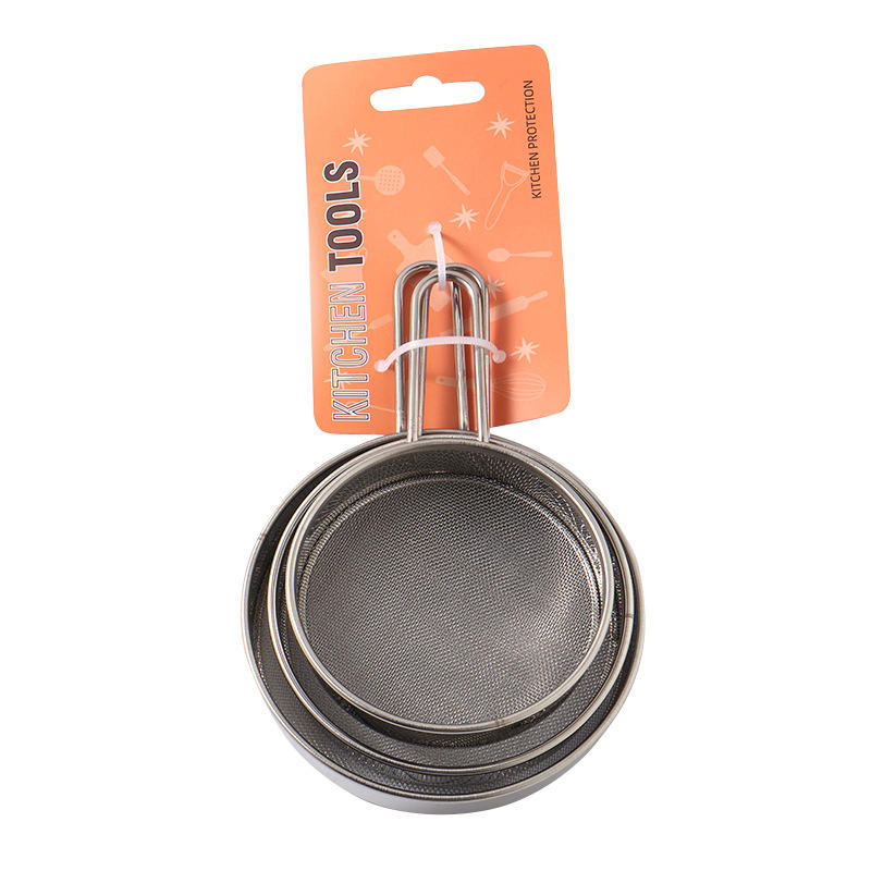 3PC Silver Strainer Set - Image 5