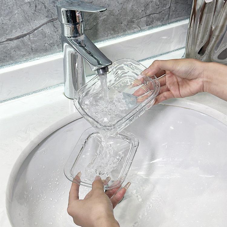 Plastic Rabbit Decor Soap Dish Draining Water - Image 4