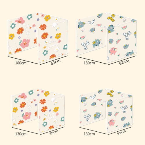 Printed Fridge Dust Cover Waterproof Refrigerator Dustproof Cover - Image 4