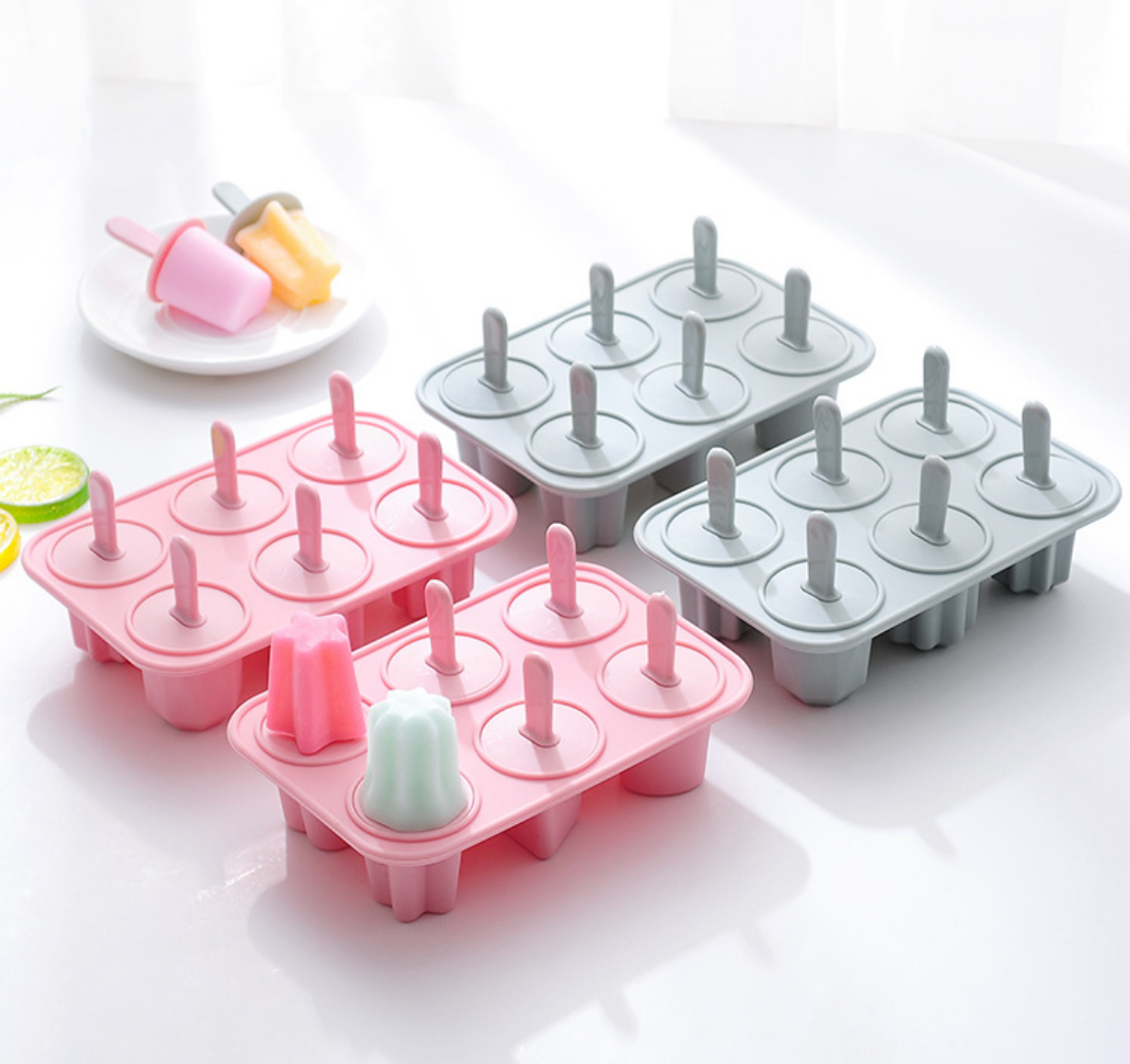 6 HOLES SUMMER ICE-CREAM MAKER POPSICLE MOLD - Image 5
