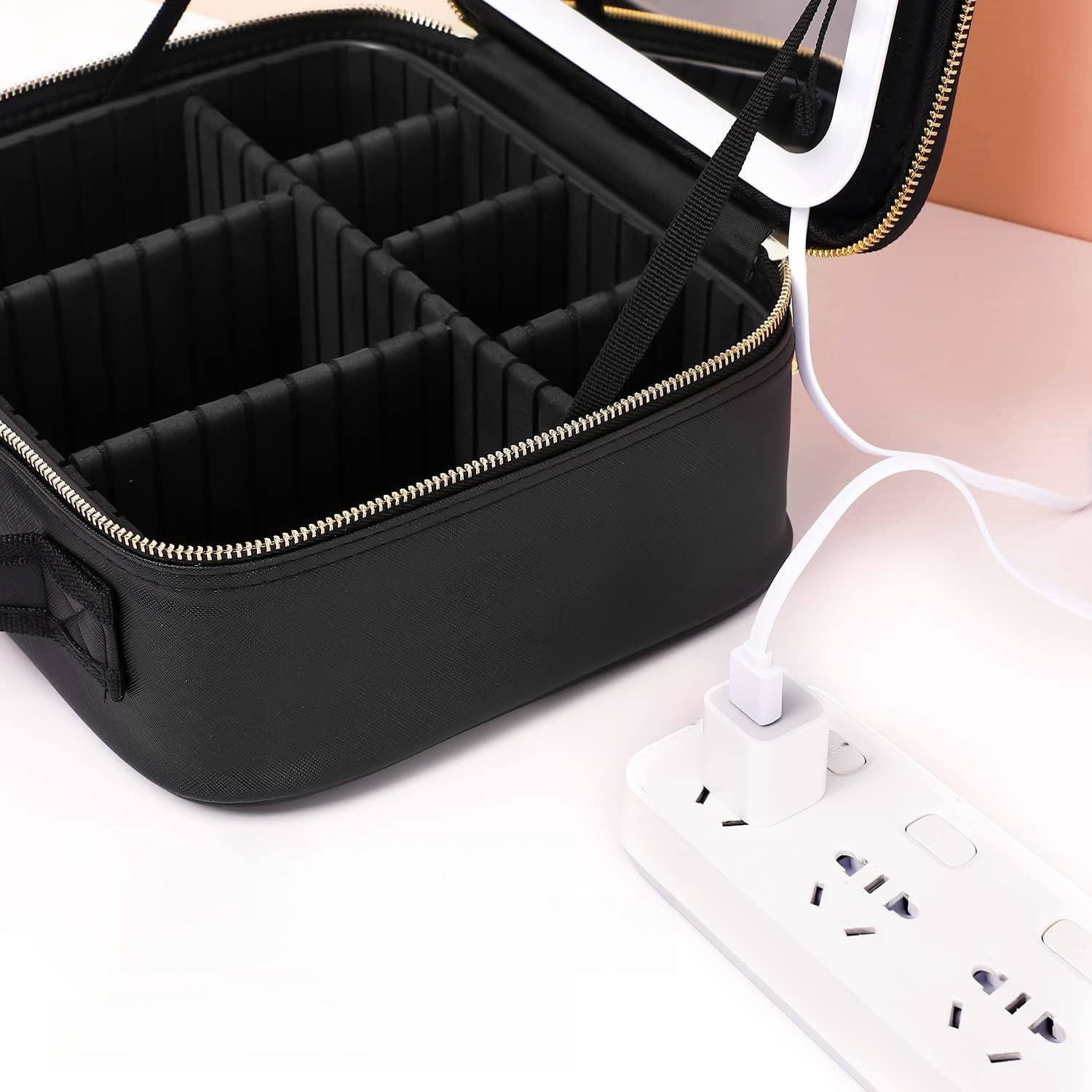 New Led Cosmetic Bag With Mirror - Image 5