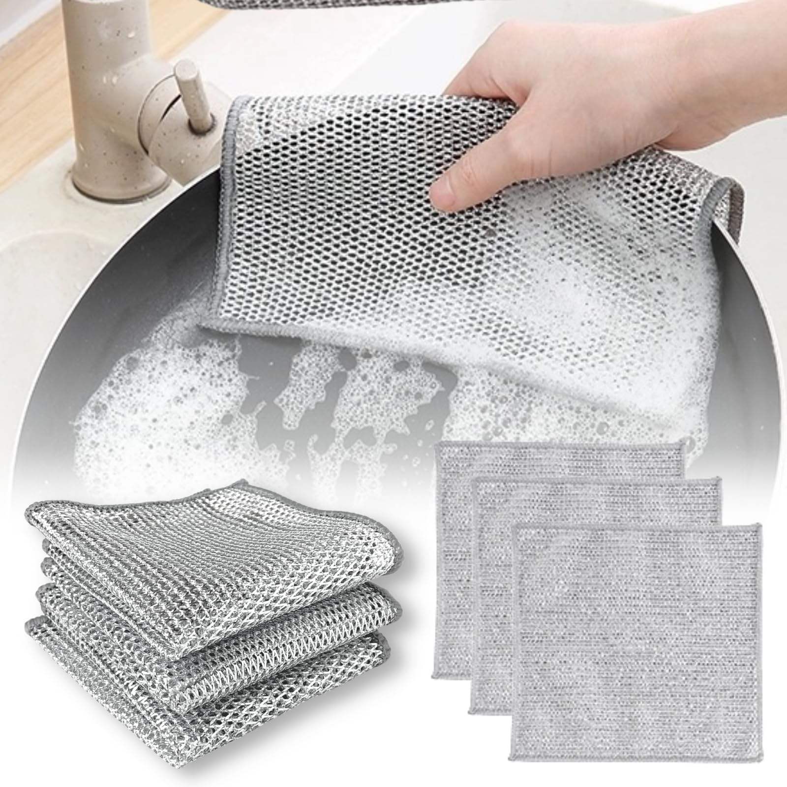 STEEL WIRE CLEANING CLOTH