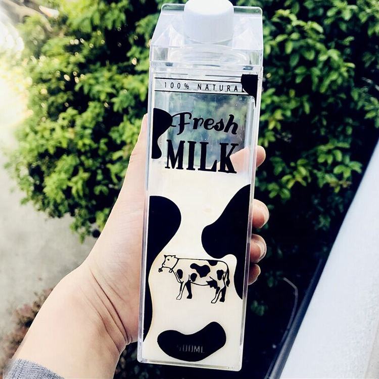 Creative Milk Box Style Water Bottle