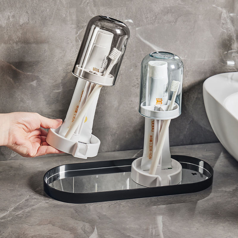 3-IN-1 TOOTHBRUSH HOLDER