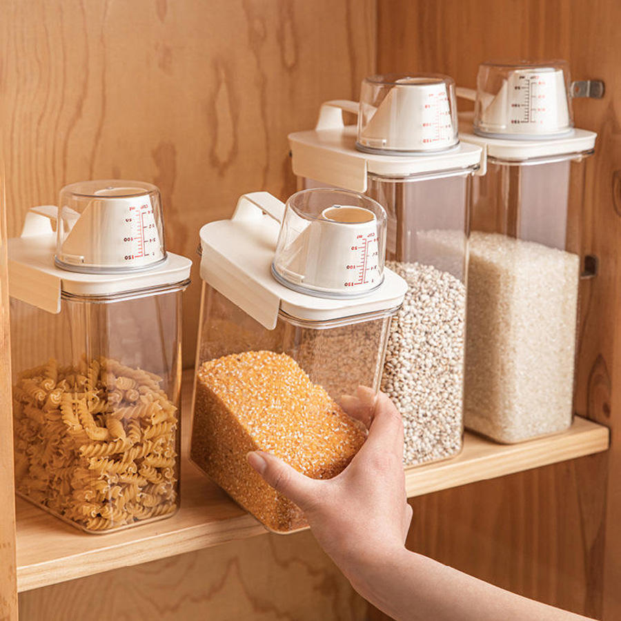 Airtight Food Storage Container Cereal Dispenser 1100ML