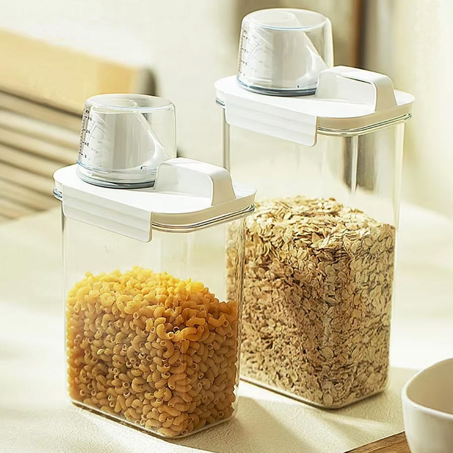 Airtight Food Storage Container Cereal Dispenser 1100ML