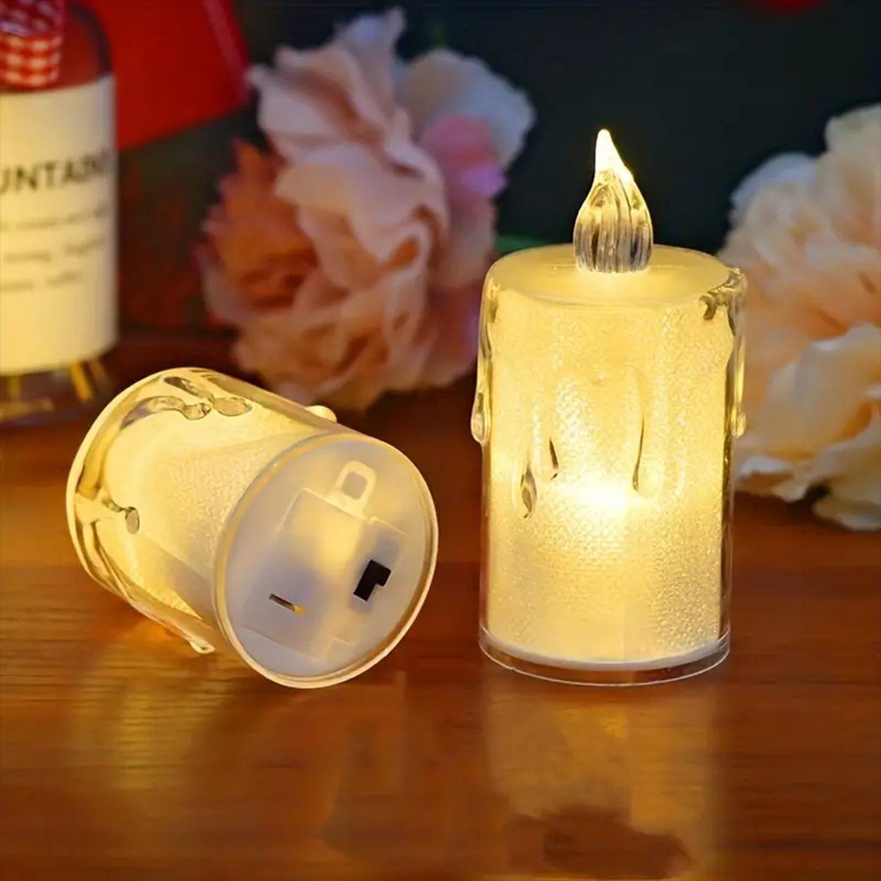 Premium Faux Drip Flameless LED Candles(Medium)