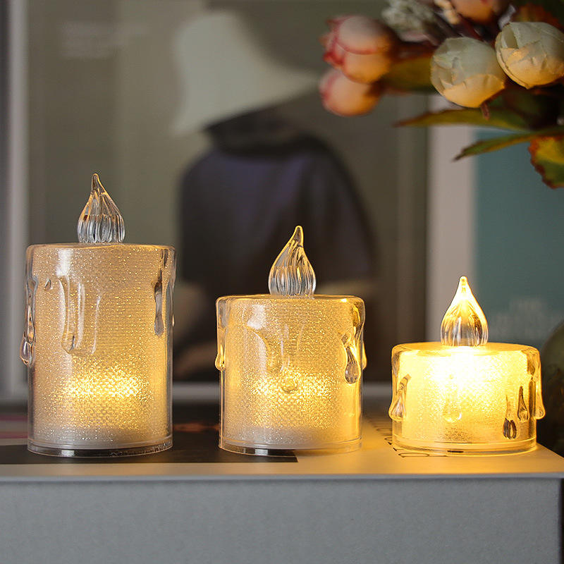 Premium Faux Drip Flameless LED Candles(Medium)