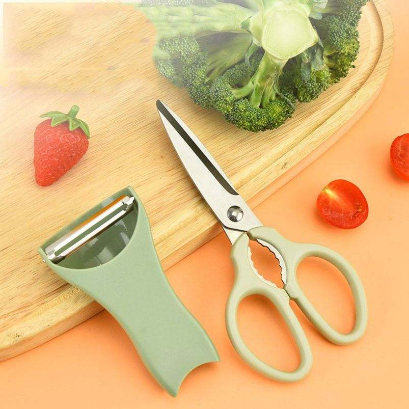 2 In 1 Scissors And Peeler Set