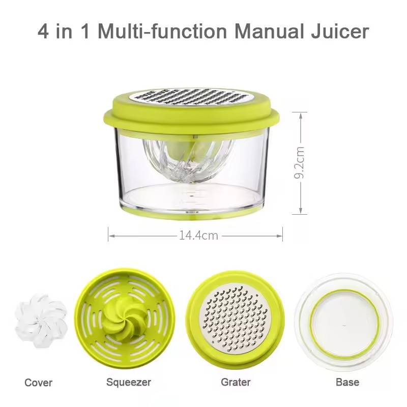 4 In1 Manual Squeezer Citrus Juicer
