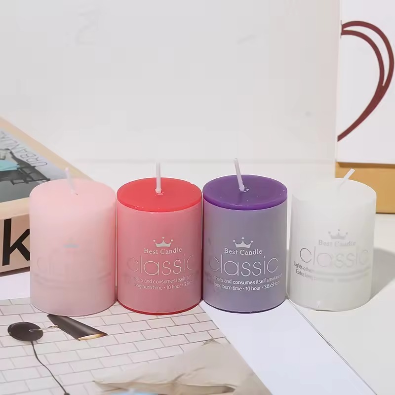 Premium Smokeless Scented Pillar Candle