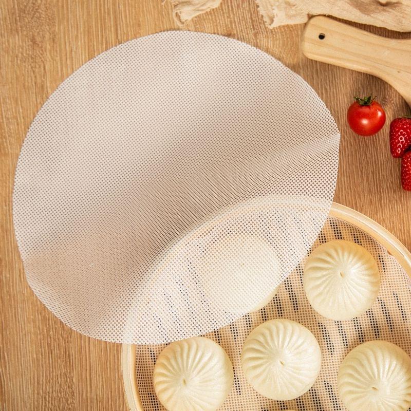 Silicone Steamer Mat – 3 Pcs Reusable Non-Stick Steaming and Baking Mats – 28 cm - Image 2