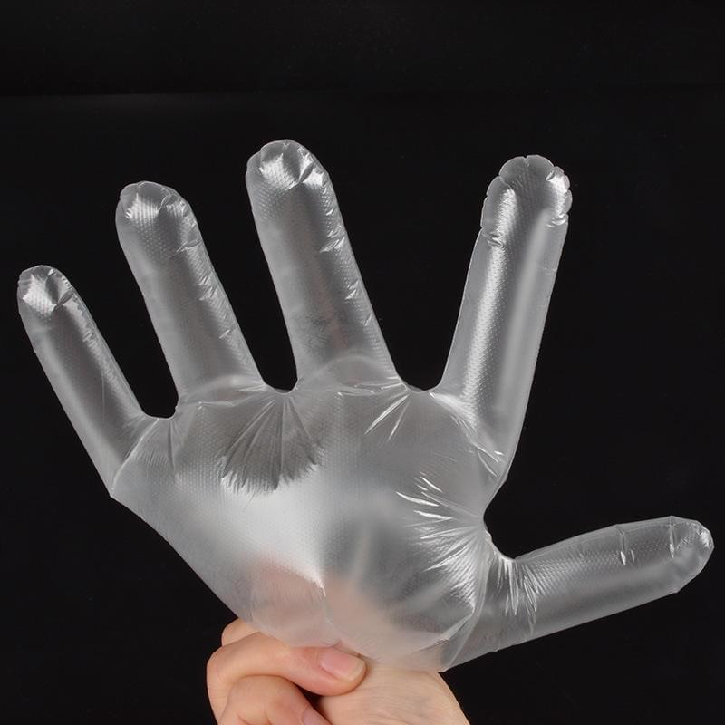 100 pcs Disposable Gloves Work Cleaning Transparent Waterproof Glove - Image 2