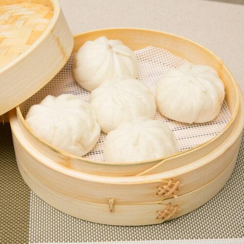 Silicone Steamer Mat – 3 Pcs Reusable Non-Stick Steaming and Baking Mats – 28 cm - Image 4