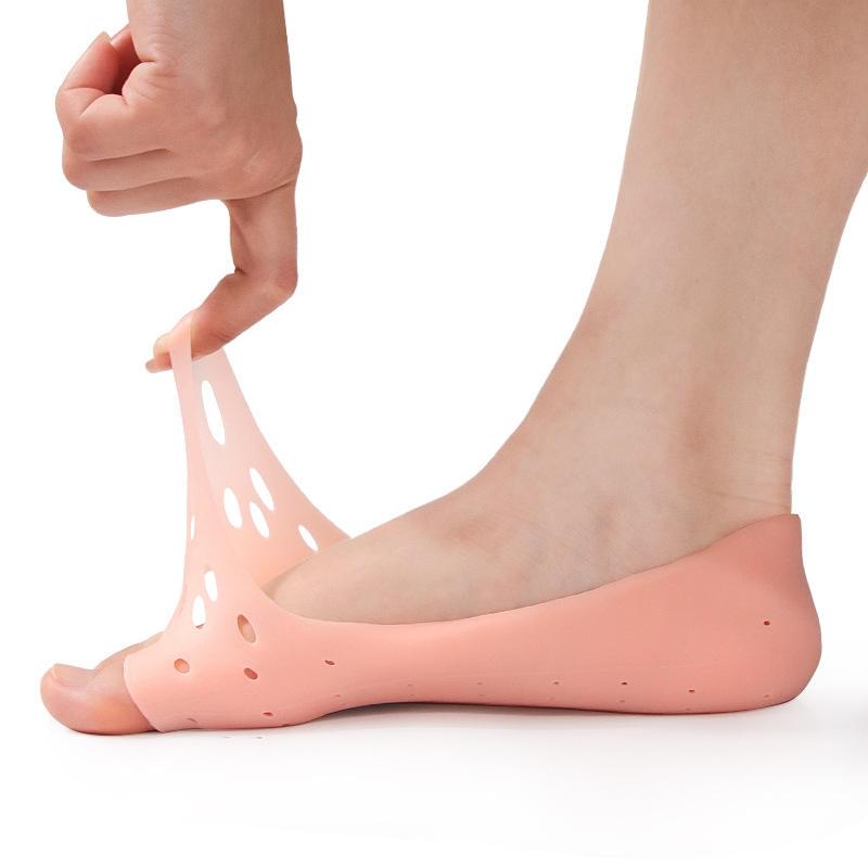 Breathable SEBS Silicone No Show Gel Socks - Image 4