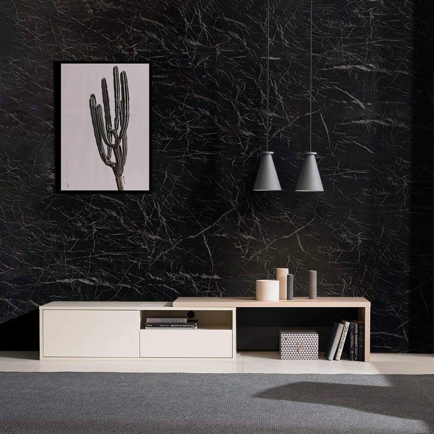 Marble Wallpapers, Self Adhesive Wallpaper, Kitchen Cabinets Countertop Stickers, Furniture Self Adhesive Marble Sticker - Image 2