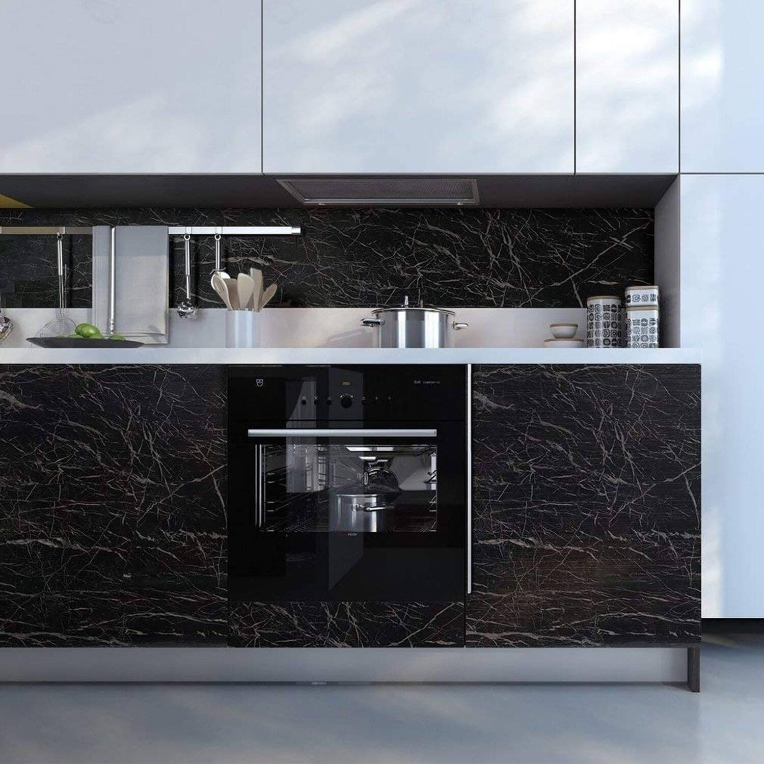 Marble Wallpapers, Self Adhesive Wallpaper, Kitchen Cabinets Countertop Stickers, Furniture Self Adhesive Marble Sticker - Image 4