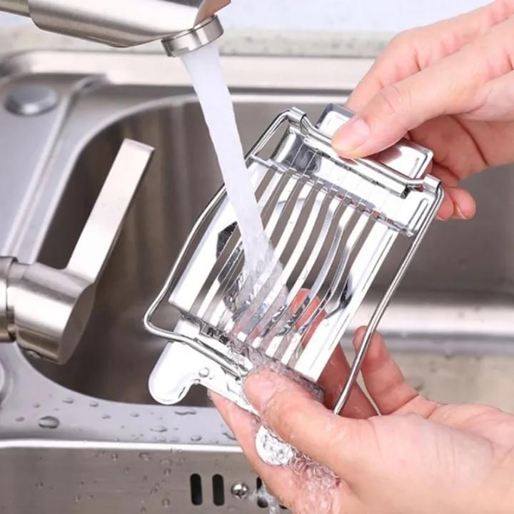 Multifunctional Egg Cutter Stainless Steel Cutting Egg Slicer - Image 2