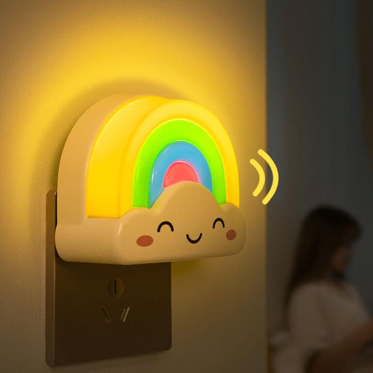 Rainbow Night Lamp, Kids Nightlight Lamp, Rainbow Cloud Kids Lamp - Image 3