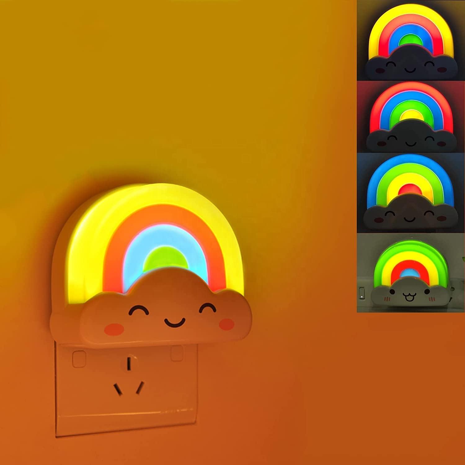 Rainbow Night Lamp, Kids Nightlight Lamp, Rainbow Cloud Kids Lamp - Image 4