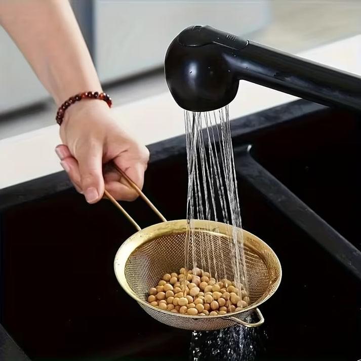 GOLDEN MESH TEA STRAINER 10CM - Image 5