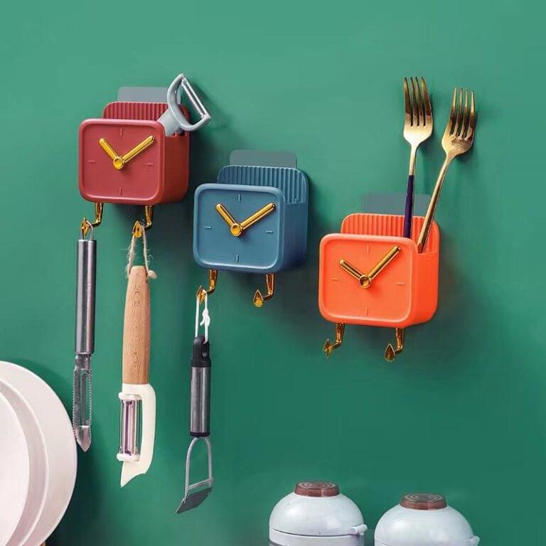 Clock Style Mobile And Multi Purpose Holder